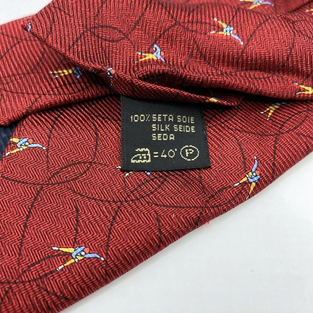 Ermenegildo Zegna 100% Silk Disegno Esclusivo Neck Tie - Picture 5 of 6